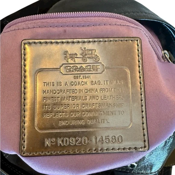 Vintage Coach Black Shoulder Bag - Picture 8 of 8